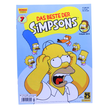 Das Beste der Simpsons Comic Nr. 7 Panini 2014 Simpsons Magazin